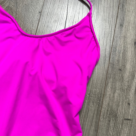 La Blanca Island Goddess Mio One-Piece Swimsuit Size 12 Underwire Electric Pink - Picture 3 of 10